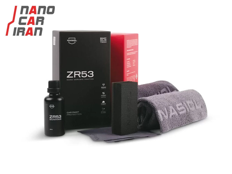 نانو سرامیک بدنه خودرو ناژول مدل ZR53 حجم ۵۰ میلی‌ لیتر Nasiol ZR53 Nano Ceramic Coating 50 ml for Car Body